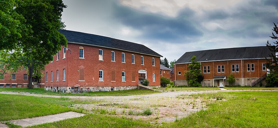 Photograph of Mount Pleasant Indian Industrial Boarding School