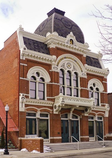 Photograph of Tibbits Opera House