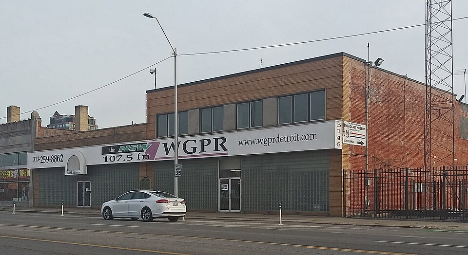 Photograph of WGPR-TV Studio