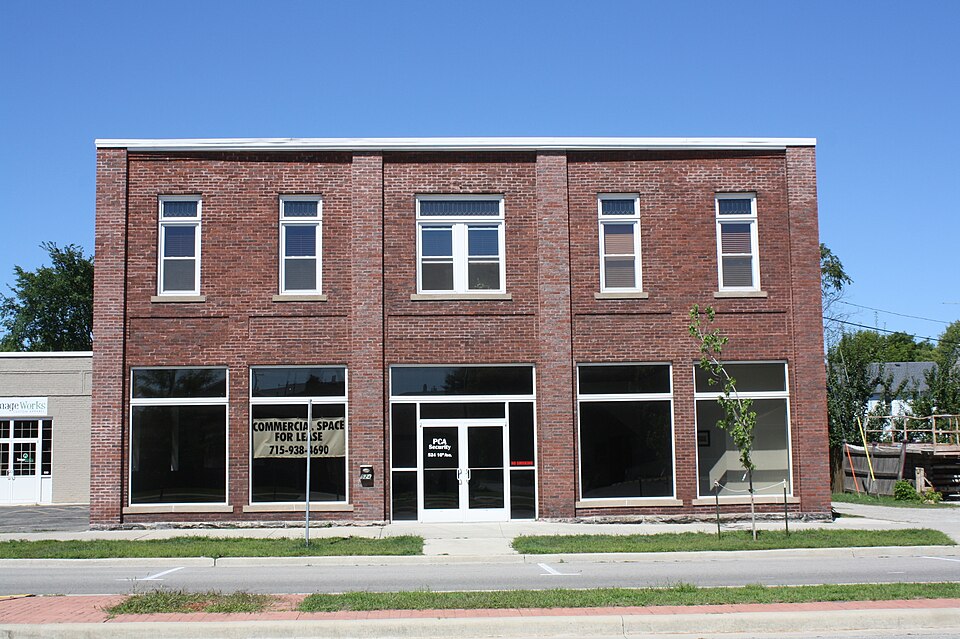 Photograph of Charles G. Janson Garage