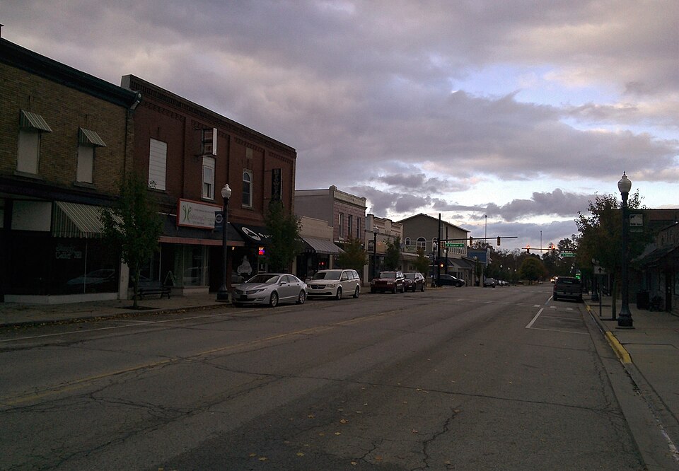 Photograph of Wayland Downtown Historic District