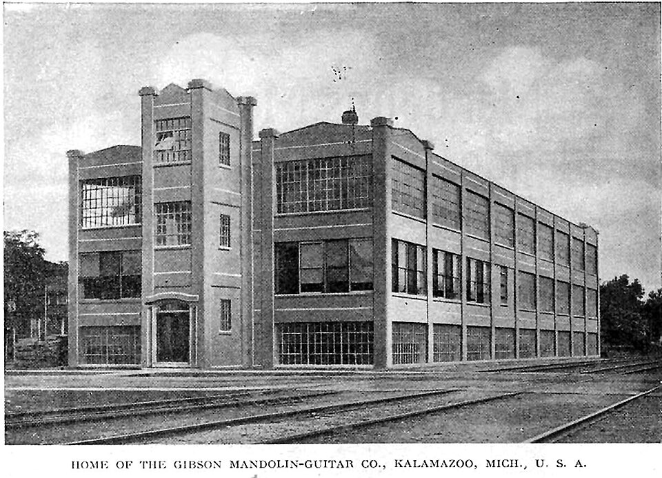 Photograph of Gibson, Inc. Factory and Office Building
