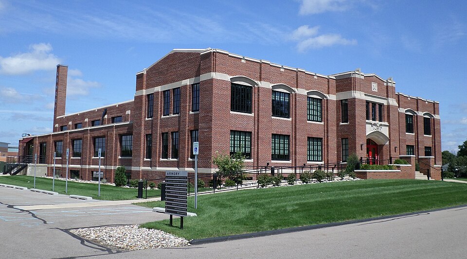 Photograph of Marshall Street Armory