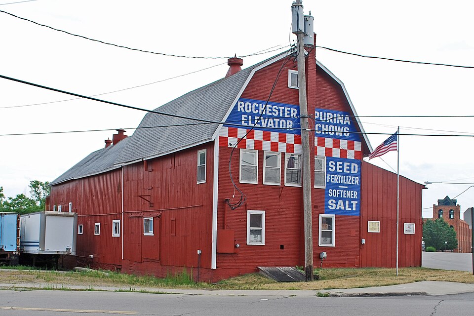 Photograph of Rochester Grain Elevator