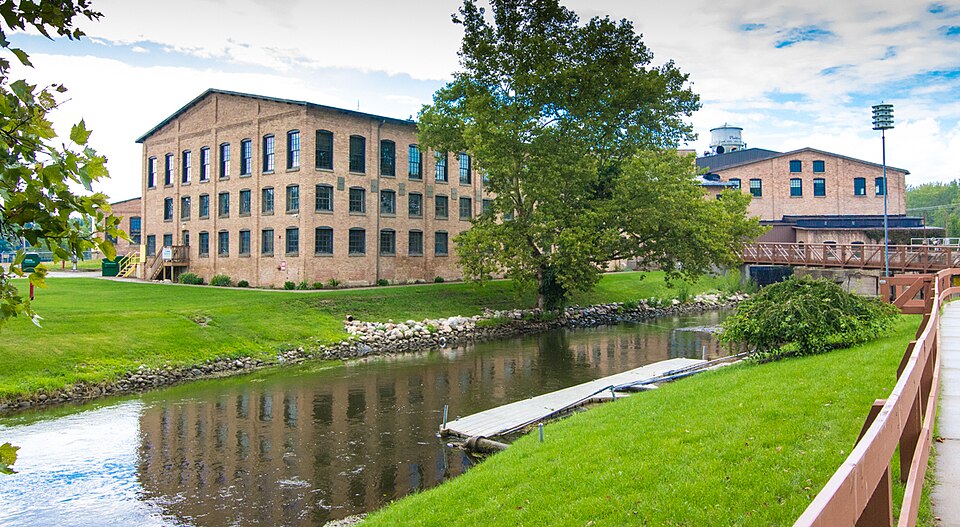 Photograph of Michigan Paper Company Mill Historic District
