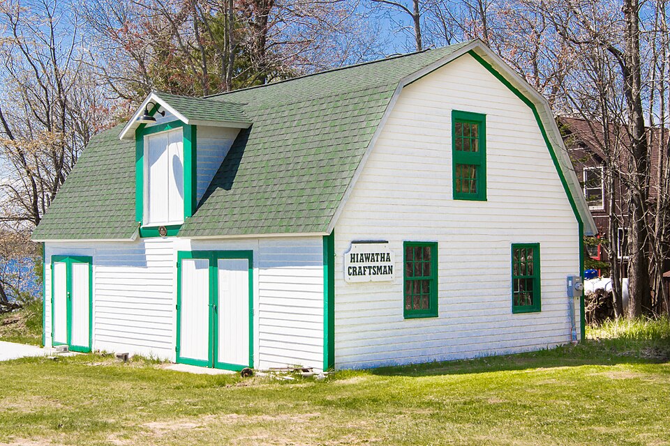 Photograph of Hiawatha Sportsman's Club 1931 Maintenance Building and Commissary