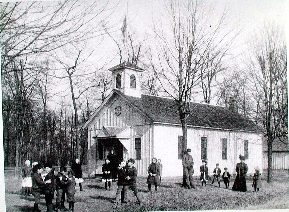 Photograph of Warren Township District No. 4 School