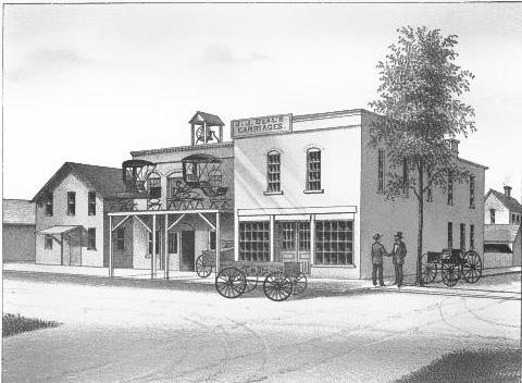 Photograph of J.J. Deal and Son Carriage Factory