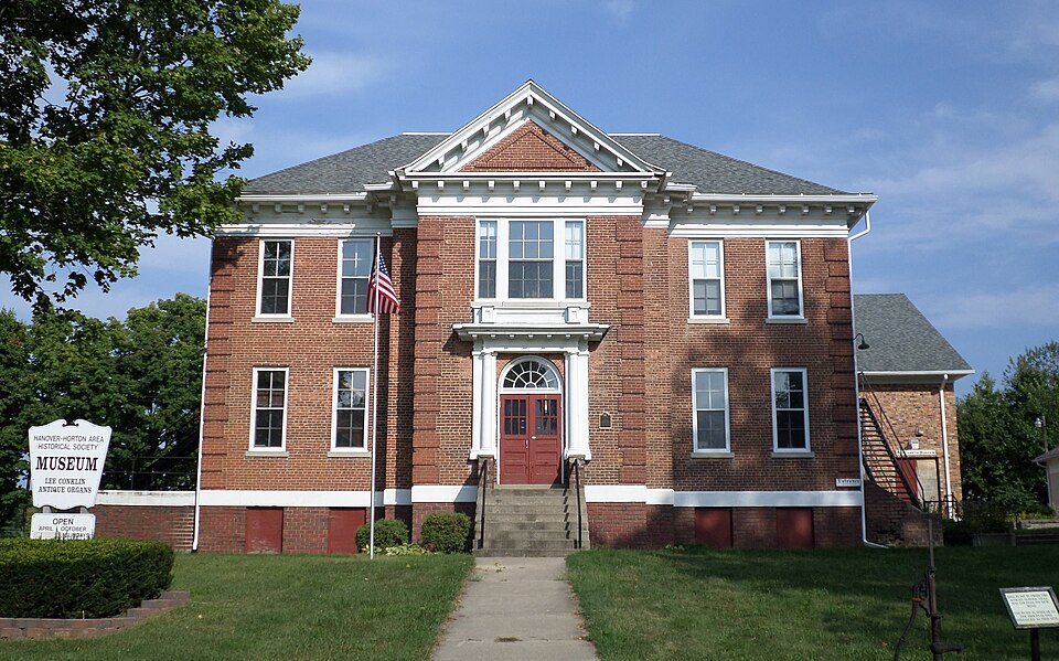 Photograph of Old Hanover High School