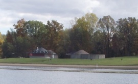 Photograph of Lower Trout Lake Bathhouse Complex and Contact Station