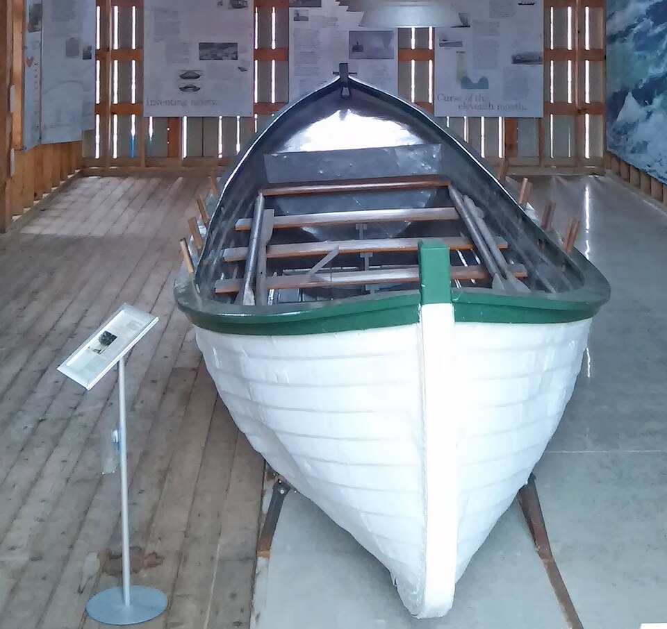 Photograph of Francis Metallic Surfboat