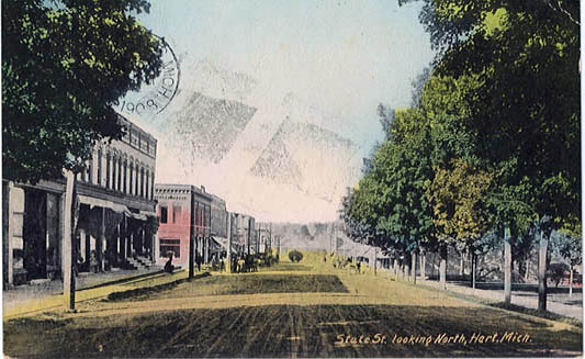 Photograph of Hart Downtown Historic District