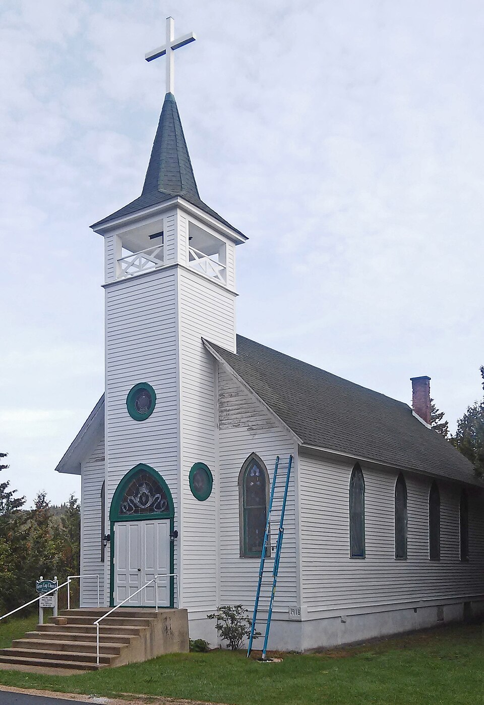 Photograph of Sacred Heart-Gros Cap Church