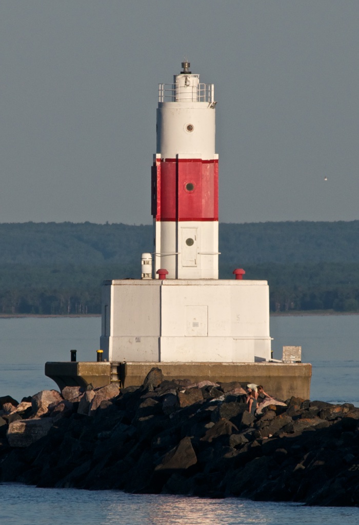 Photograph of Presque Isle Harbor Breakwater Light