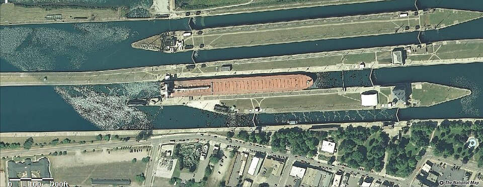 Photograph of Soo Locks