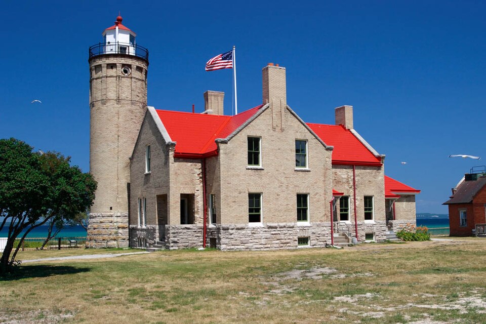 Photograph of Old Mackinac Point Light