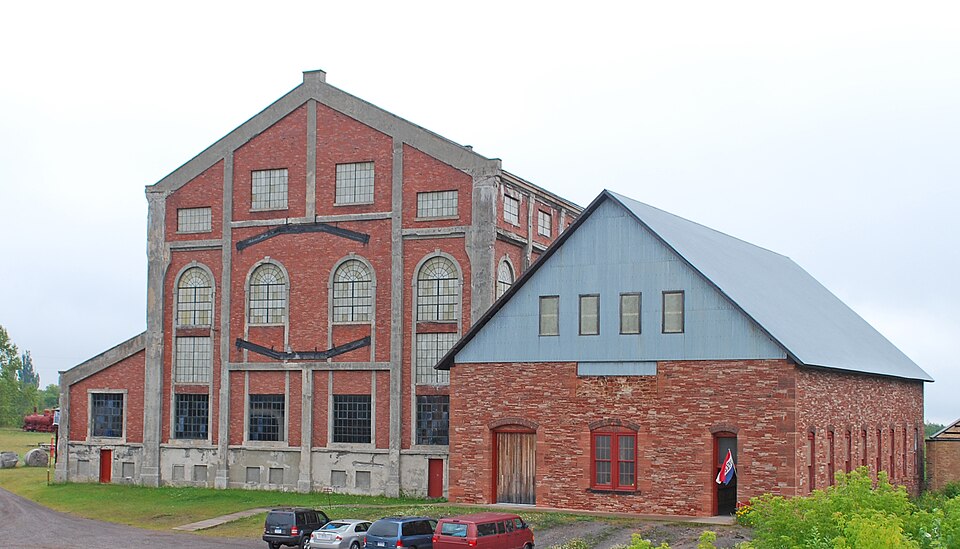 Photograph of Quincy Mine No. 2 Shaft Hoist House