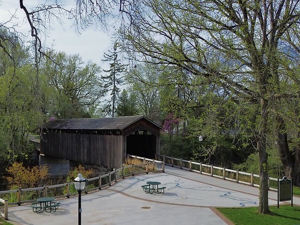 Photograph of Ada Covered Bridge