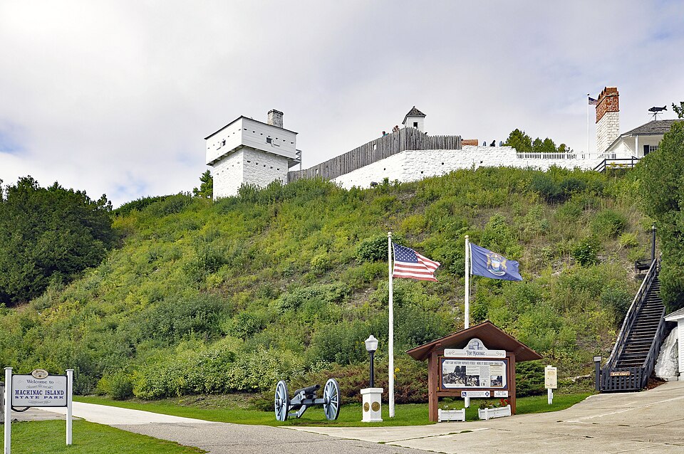 Photograph of Fort Mackinac