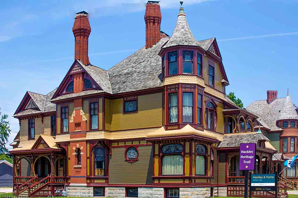 Photograph of Charles H. Hackley House