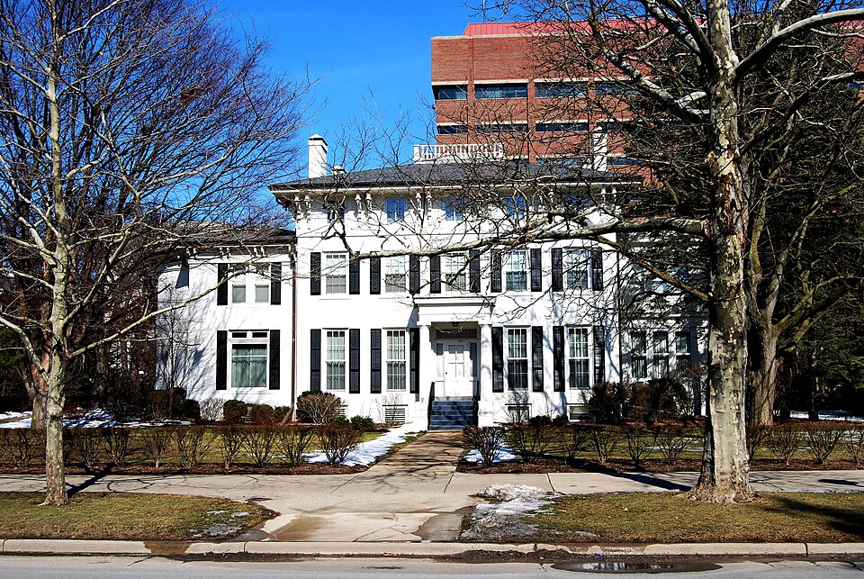 Photograph of President's House, University of Michigan