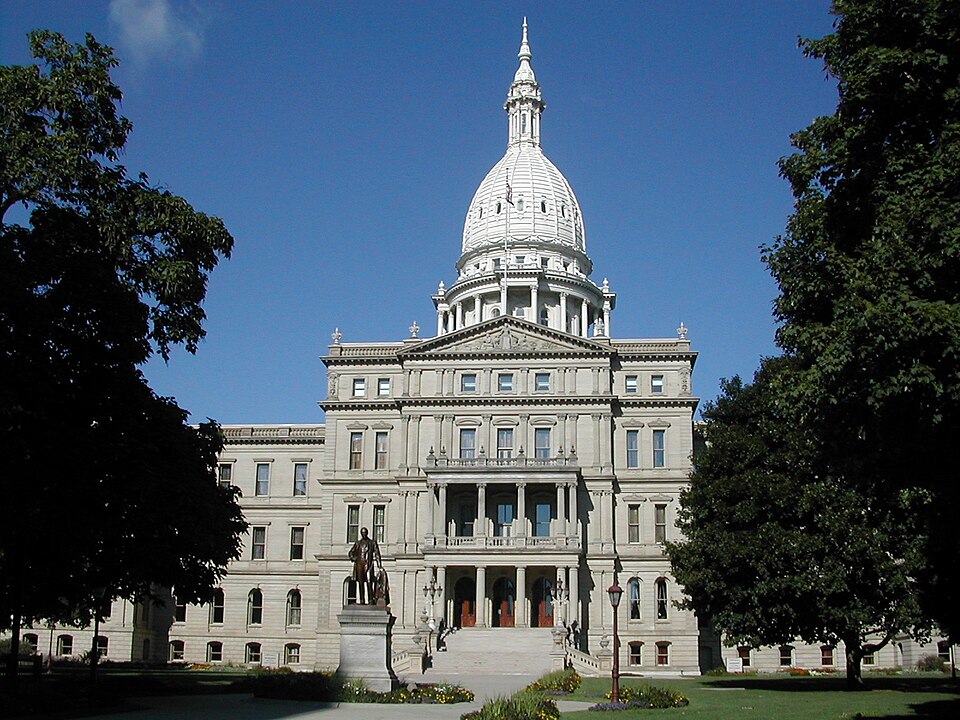 Photograph of Michigan State Capitol