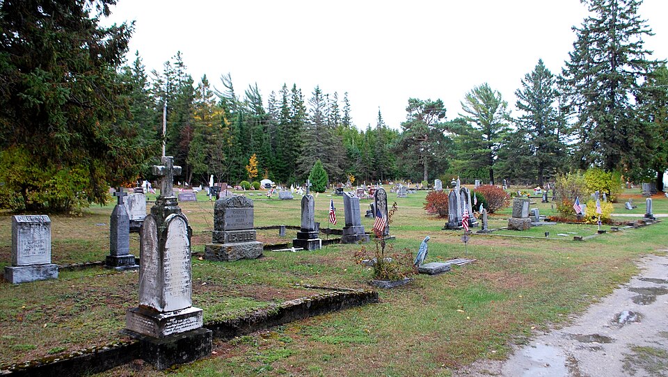 Photograph of Gros Cap Cemetery