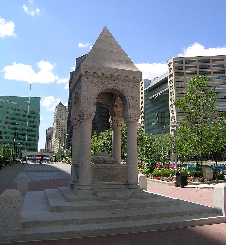 Photograph of Bagley Memorial Fountain