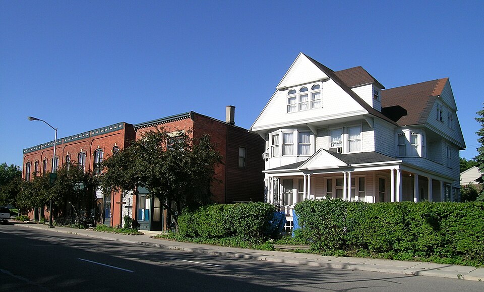 Photograph of West Canfield Historic District