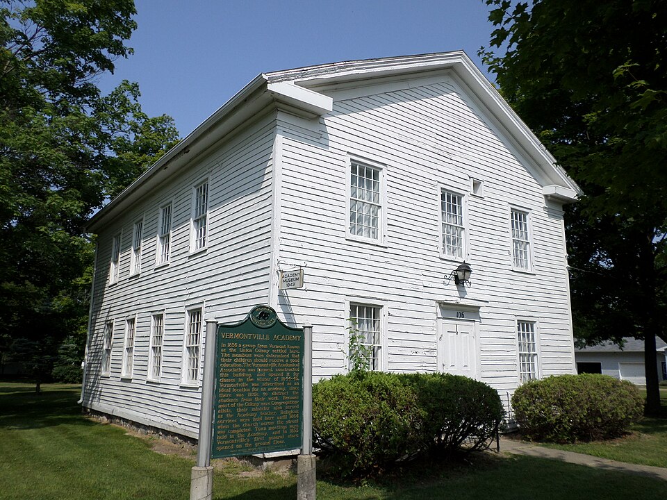 Photograph of Vermontville Chapel and Academy