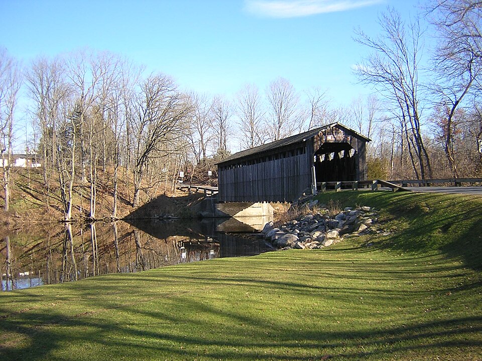 Photograph of Fallasburg Bridge