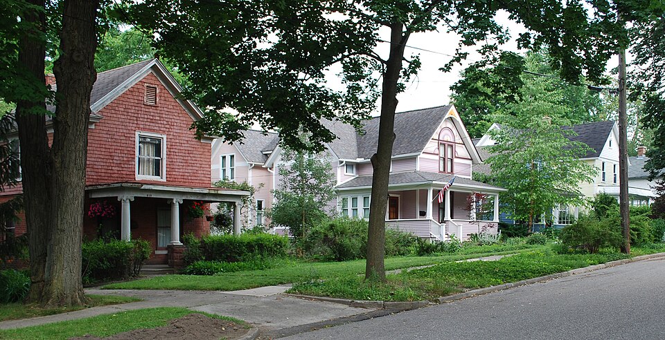 Photograph of Old West Side Historic District