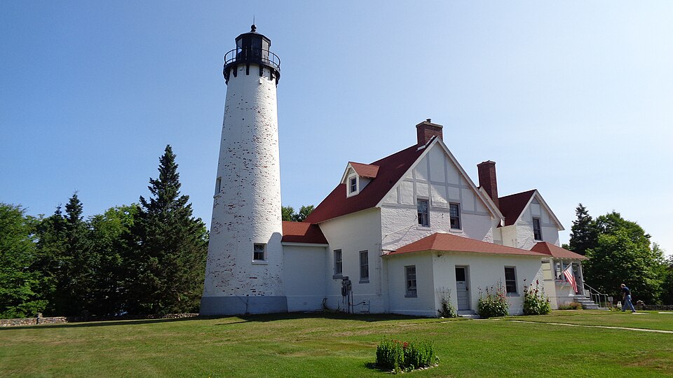 Photograph of Point Iroquois Light