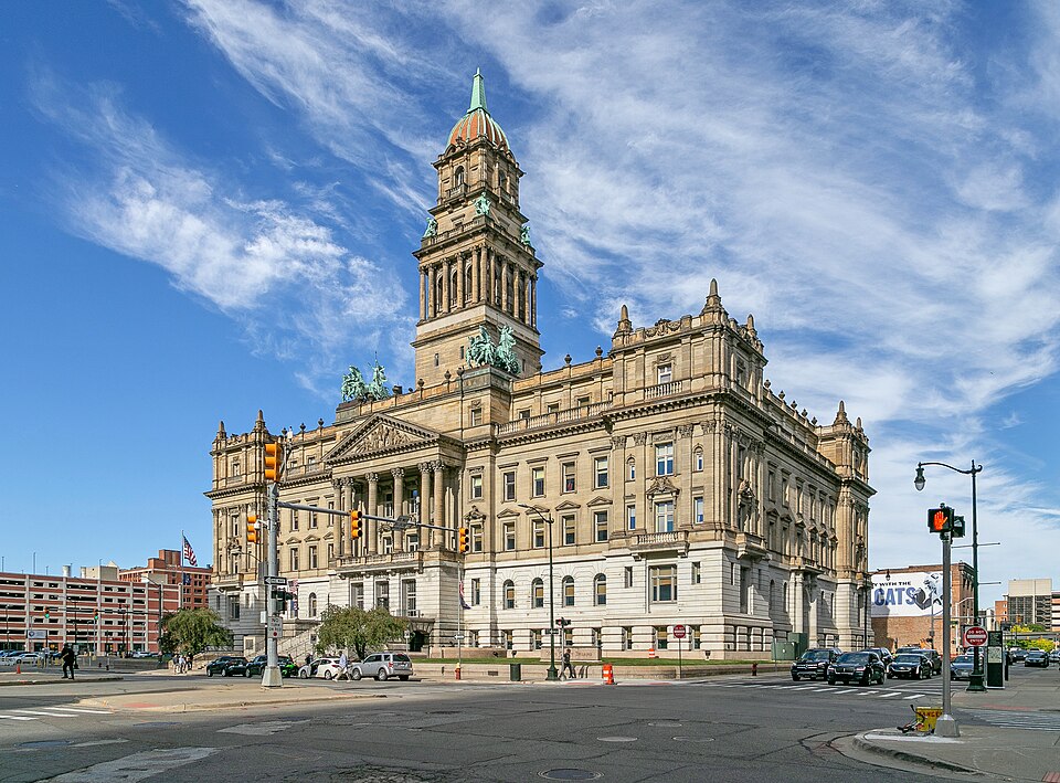 Photograph of Wayne County Building