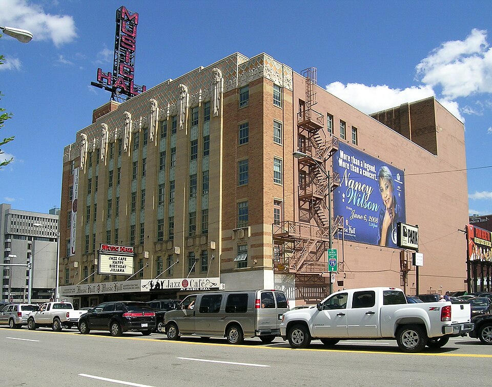 Photograph of Music Hall Center for the Performing Arts