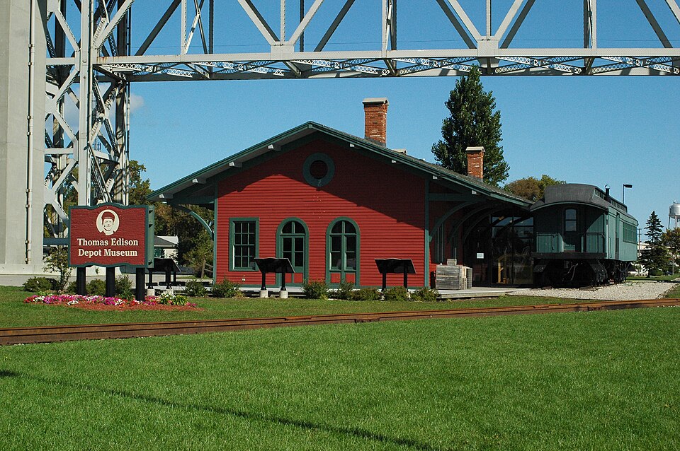 Photograph of Thomas Edison Depot Museum