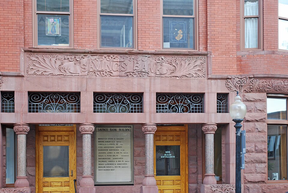 Photograph of Savings Bank Building