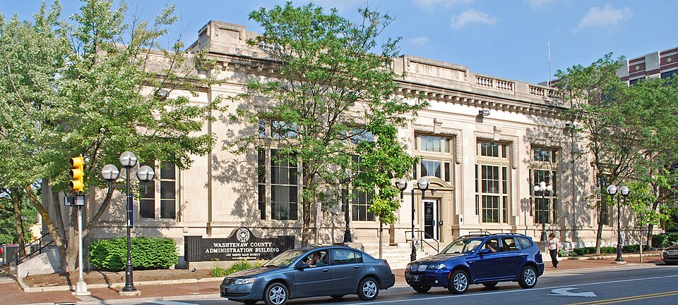 Photograph of Washtenaw County Administration Building