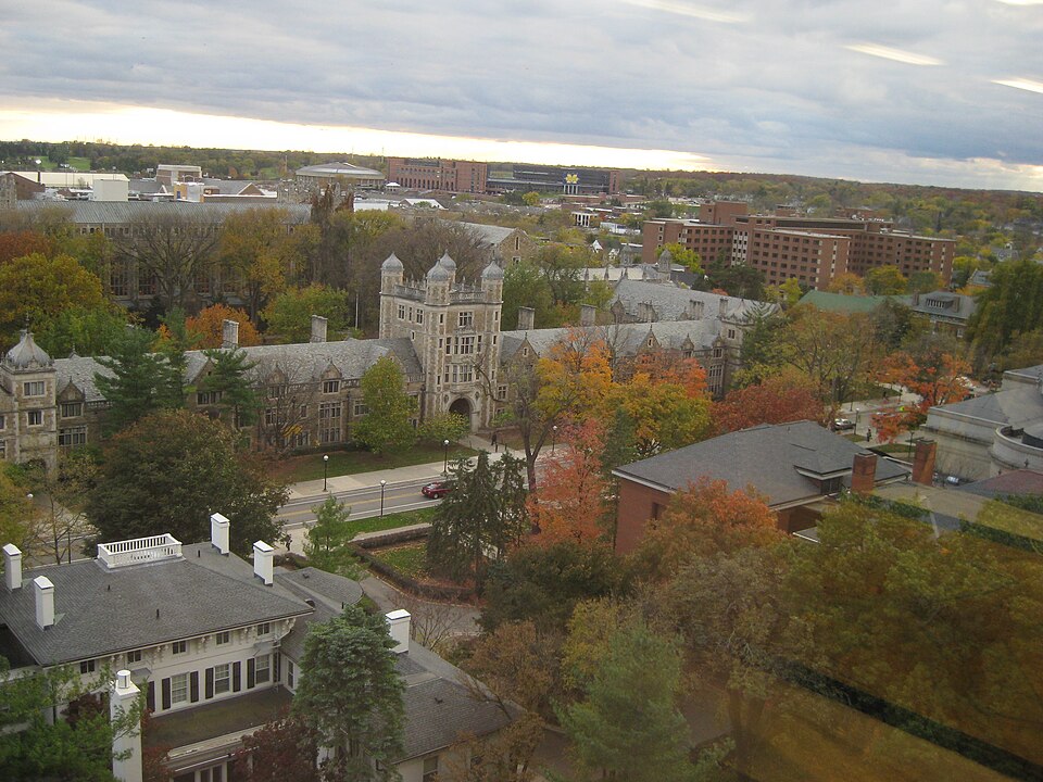 Photograph of University of Michigan Central Campus Historic District
