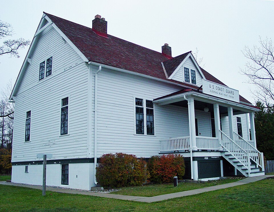 Photograph of Sleeping Bear Point Life Saving Station