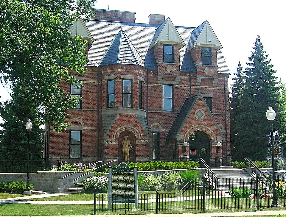 Photograph of Sage Library