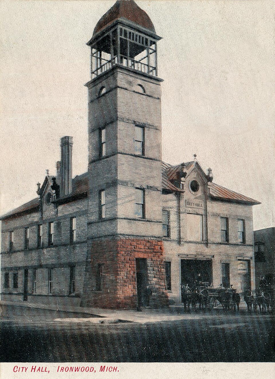Photograph of Ironwood City Hall
