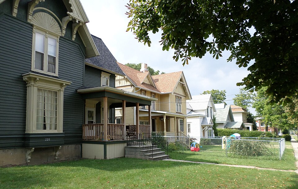 Photograph of Michigan Avenue-Genesee Street Historic Residential District