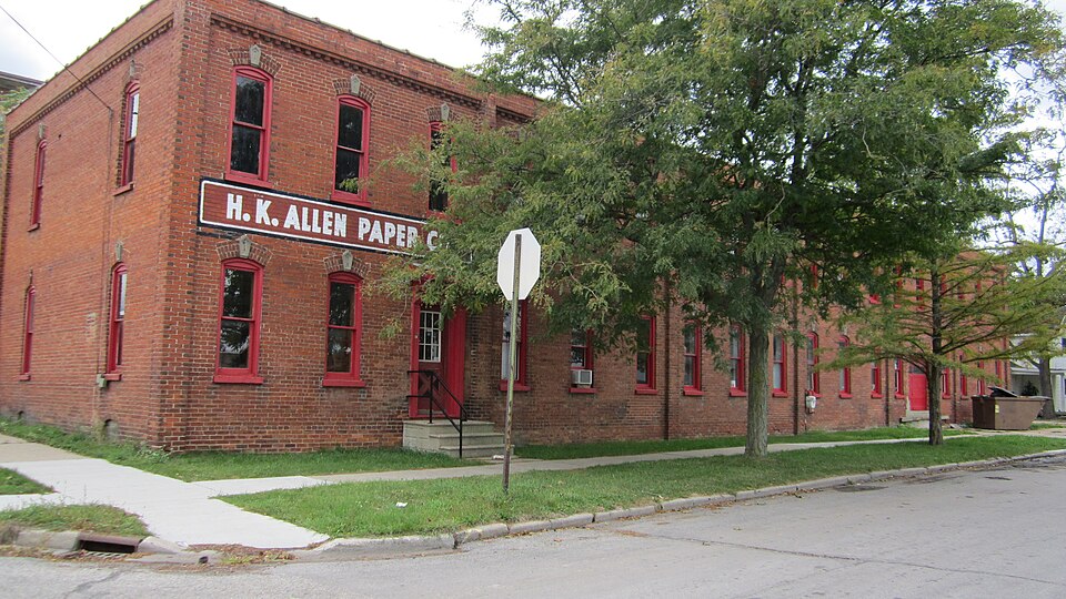 Photograph of Lyman Woodard Company Workers' Housing