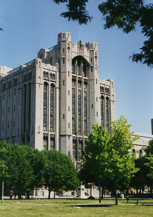 Photograph of Detroit Masonic Temple