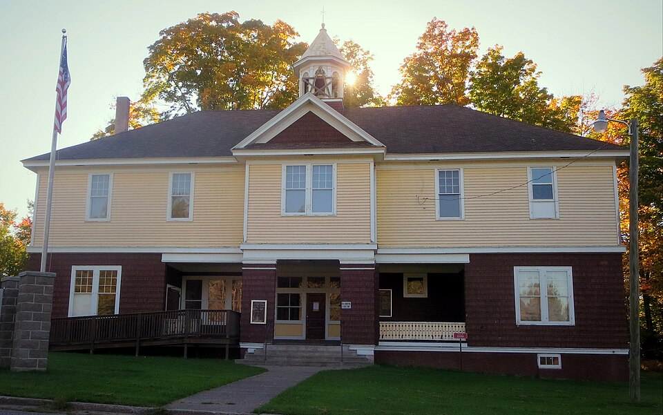 Photograph of Arvon Township Hall