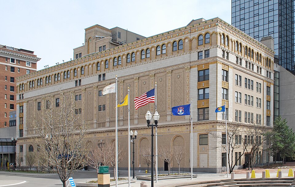 Photograph of Exhibitors Building