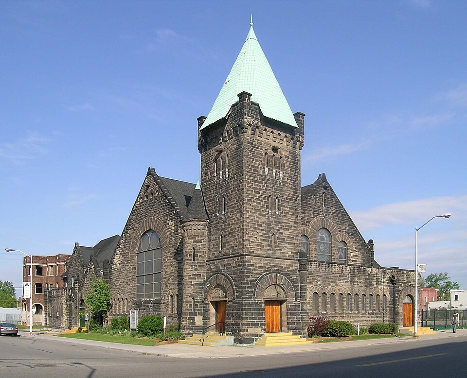 Photograph of Cass Avenue Methodist Episcopal Church