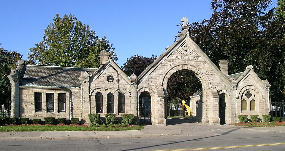 Photograph of Eastside Historic Cemetery District