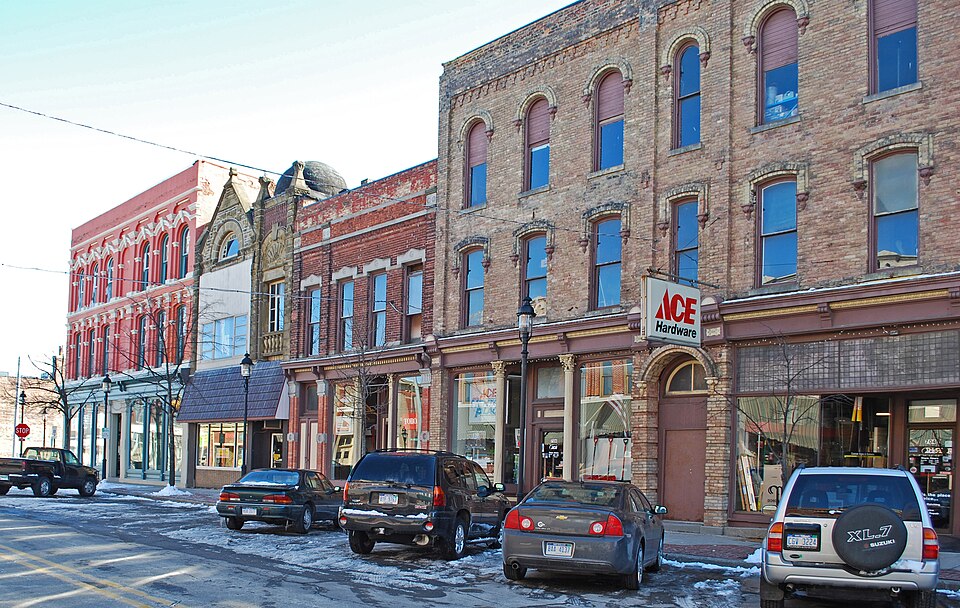 Photograph of Midland Street Commercial District